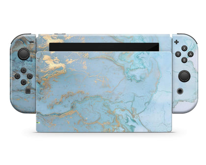 Blue Marble Nintendo Switch Skin-Console Vinyls-Nintendo-Nintendo Switch-Blue Marble-LaboTech