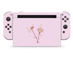 Card Captor Sakura Pink Nintendo Switch Skin