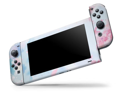 Cherry Blossom Floral Nintendo Switch Skin-Console Vinyls-Nintendo-Nintendo Switch-Cherry Blossom Floral-LaboTech