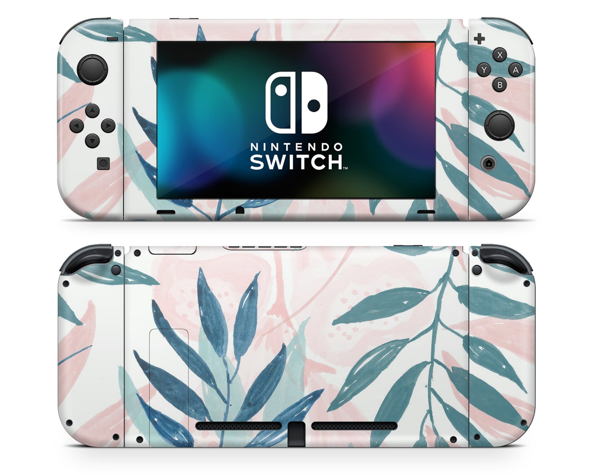 Pretty Leaf Nintendo Switch Skin
