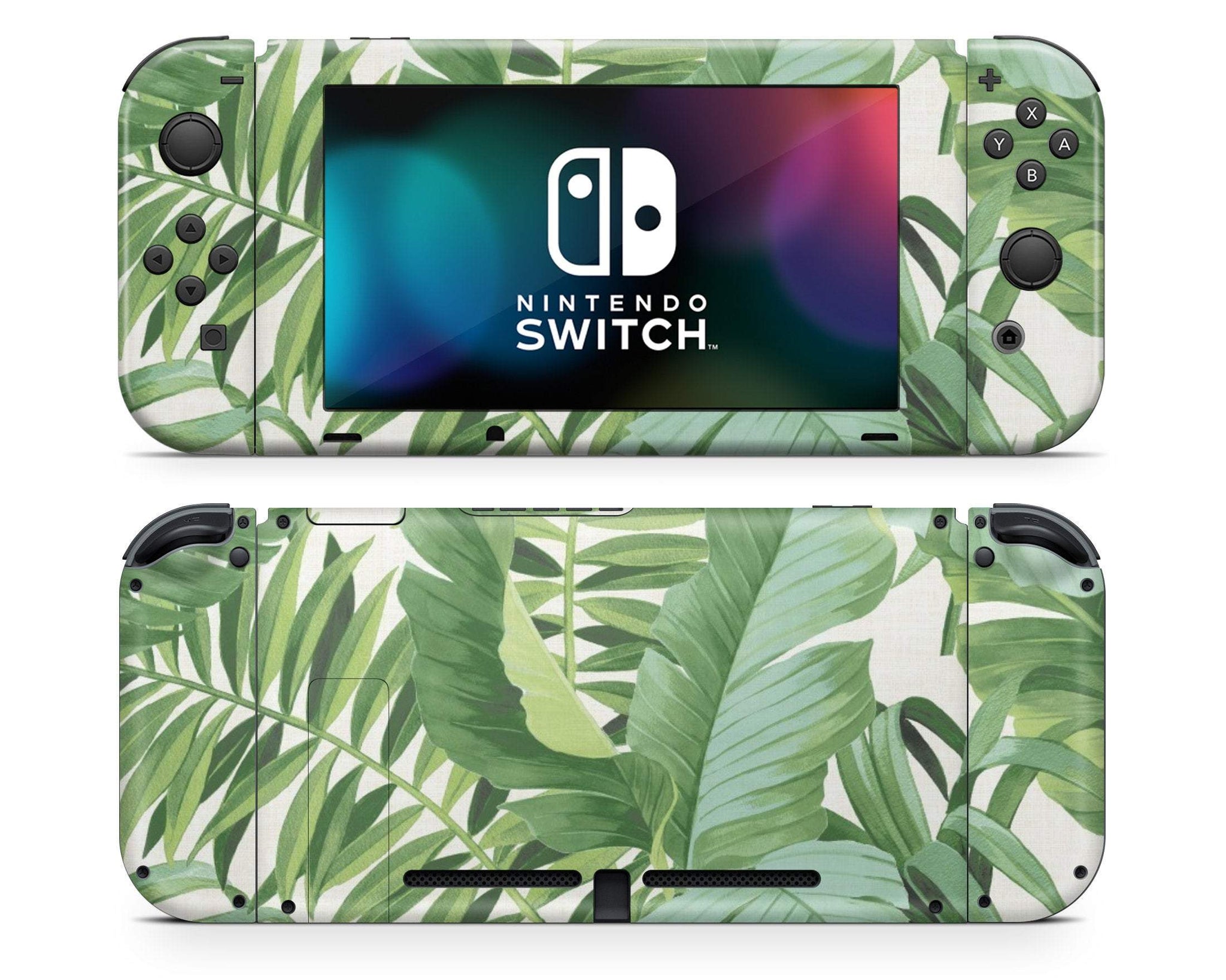 Banana Leaf Nintendo Switch Skin