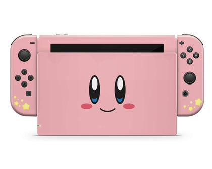 Kirby Cute Nintendo Switch Skin-Console Vinyls-Nintendo-Nintendo Switch-Kirby Cute-LaboTech