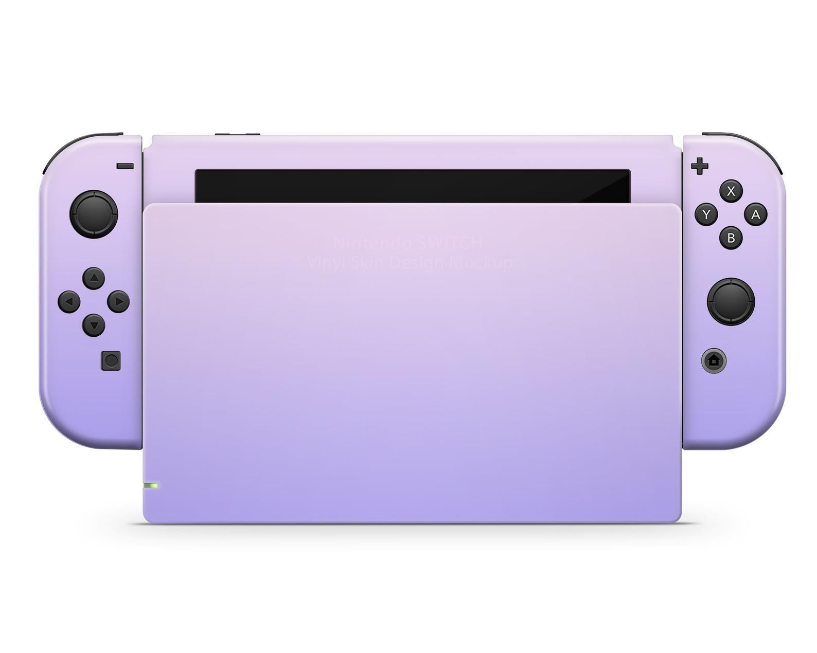 Pastel Purple Gradient Nintendo Switch Skin