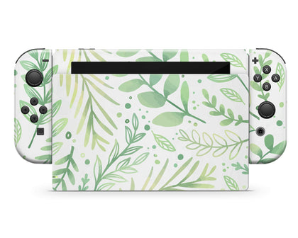 Pretty Leaf Nature Nintendo Switch Skin-Console Vinyls-Nintendo-Nintendo Switch-Pretty Leaf Nature-LaboTech
