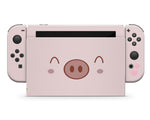 Cute Pig Face Nintendo Switch Skin