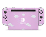Pink Clouds Cute Nintendo Switch Skin