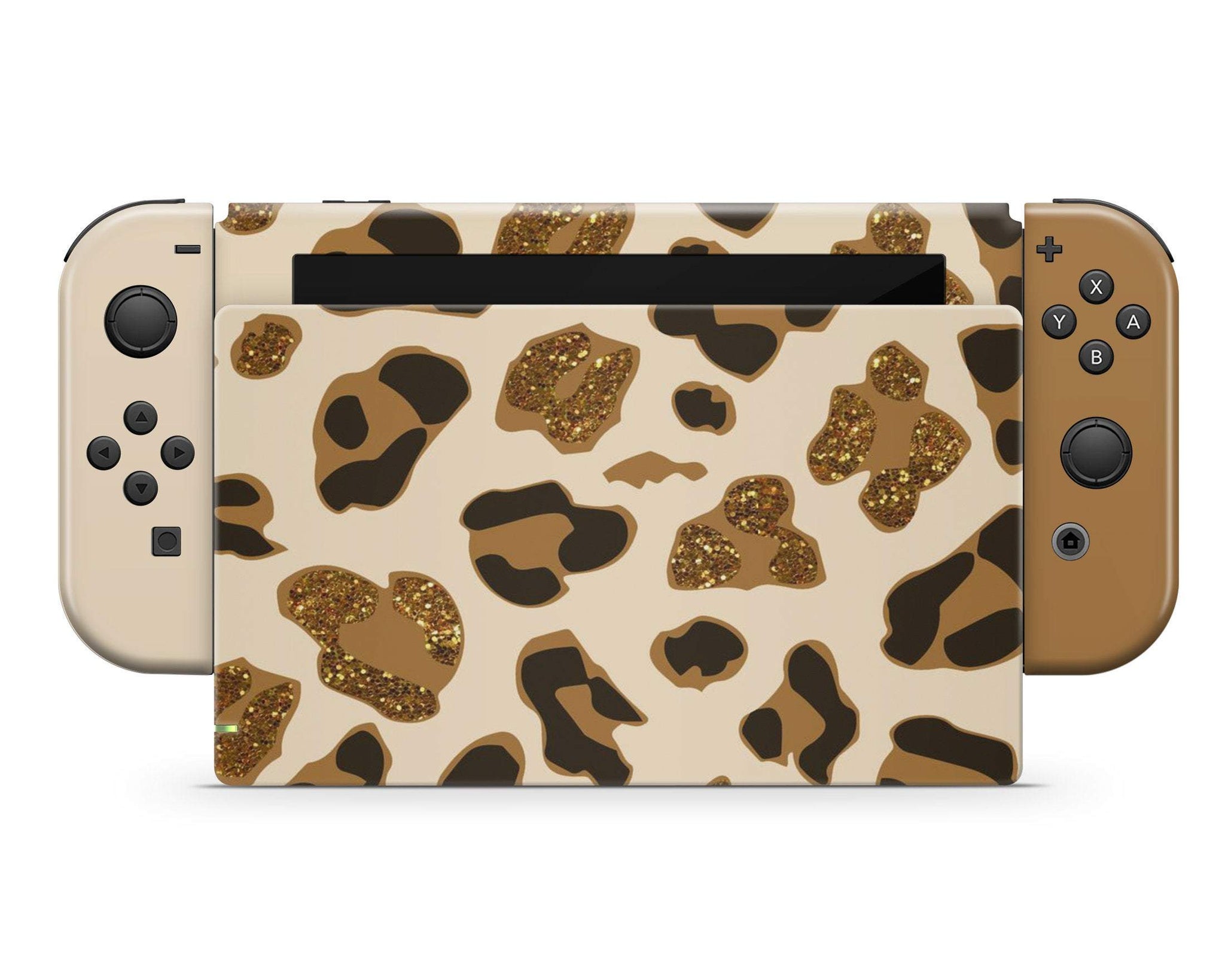 Leopard Print Nintendo Switch Skin