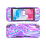 Purple Holographic Nintendo Switch Lite Skin