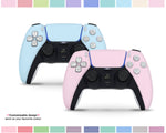 Pastel Color PS5 Controller Skin, Mix & Match Dualsense Controller Wrap